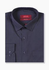 Black Self Textured Shirt